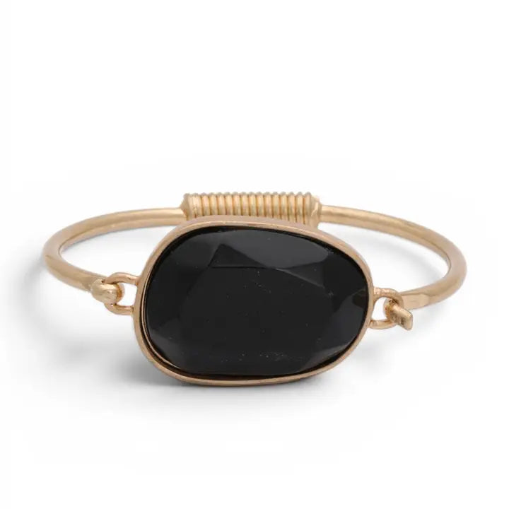 Genuine Stone Flex Bangle