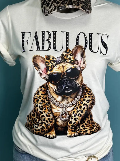 Fabulous Frenchie Tee Shirt