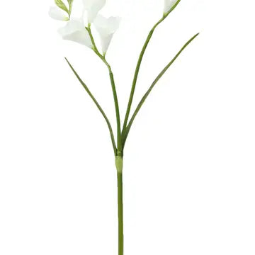 20" Freesia 2 Sprays White