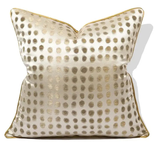 Golden Dot Pillow 22"