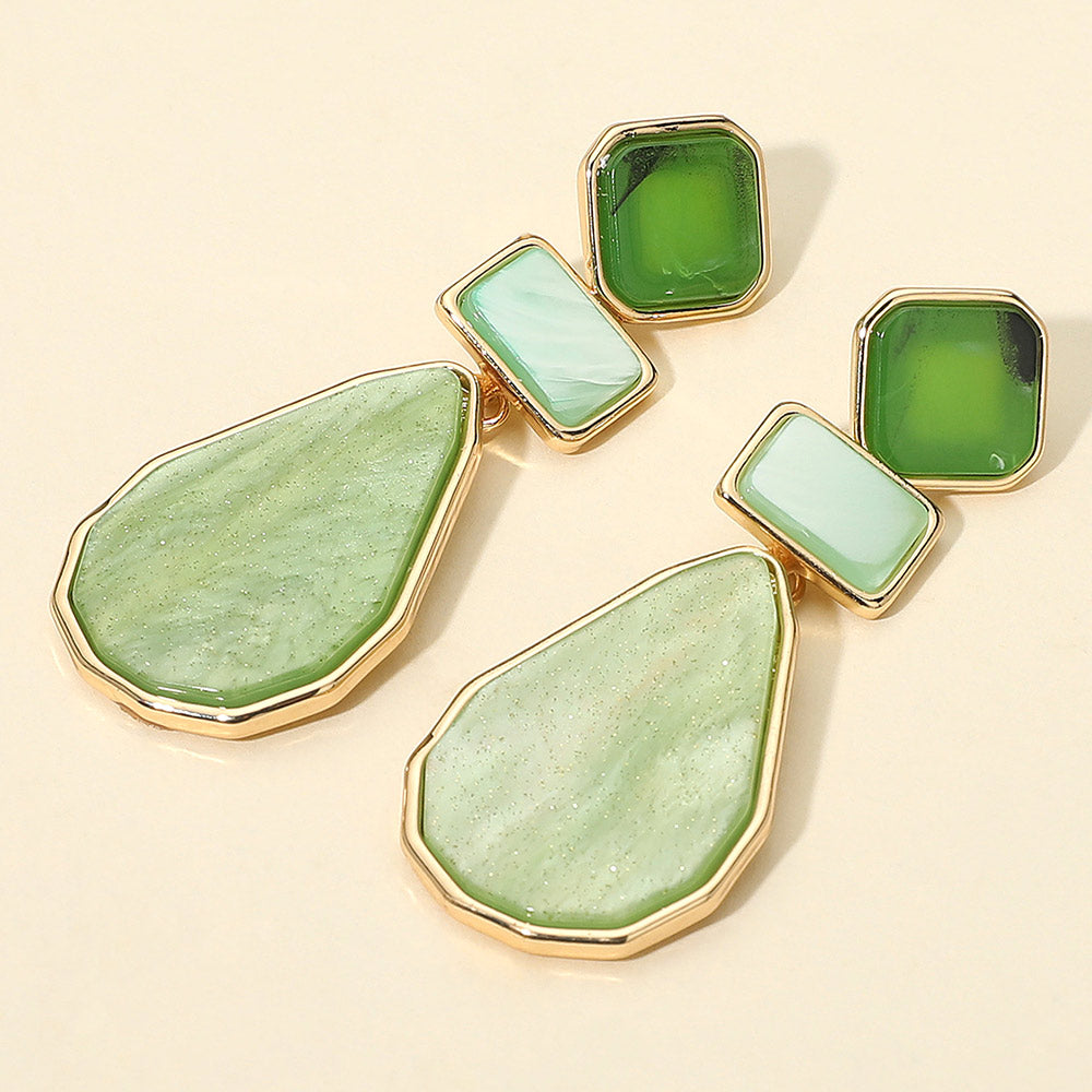 Resin Drop Earrings