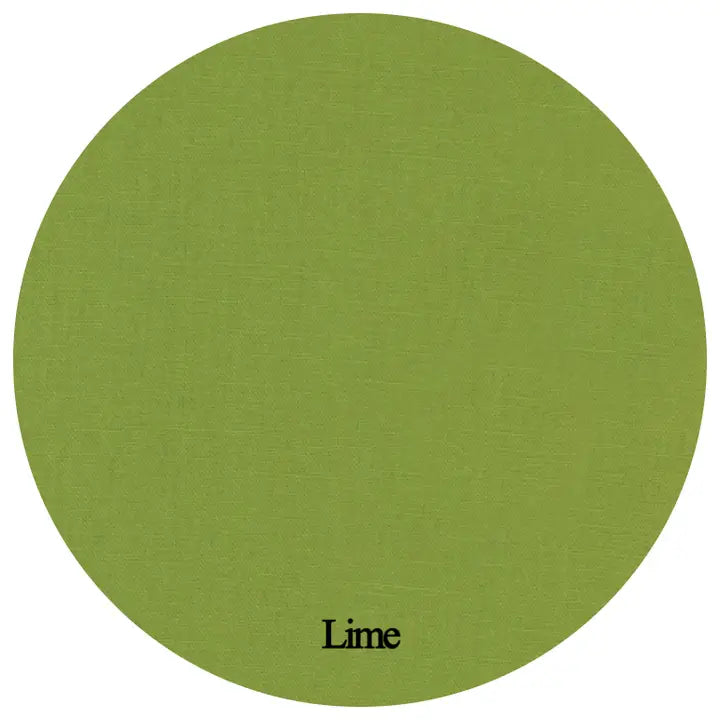 Lime Green Linen Blend Sash 74"