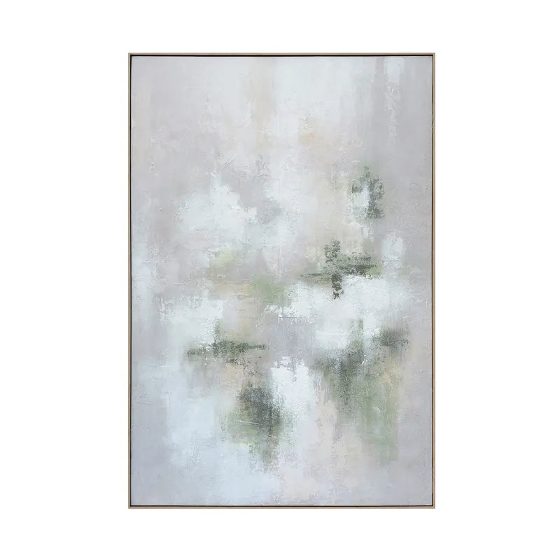 Green Serene Artwork 49"x71"
