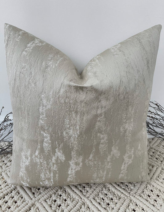 Light Gold Variated Pillow 20"