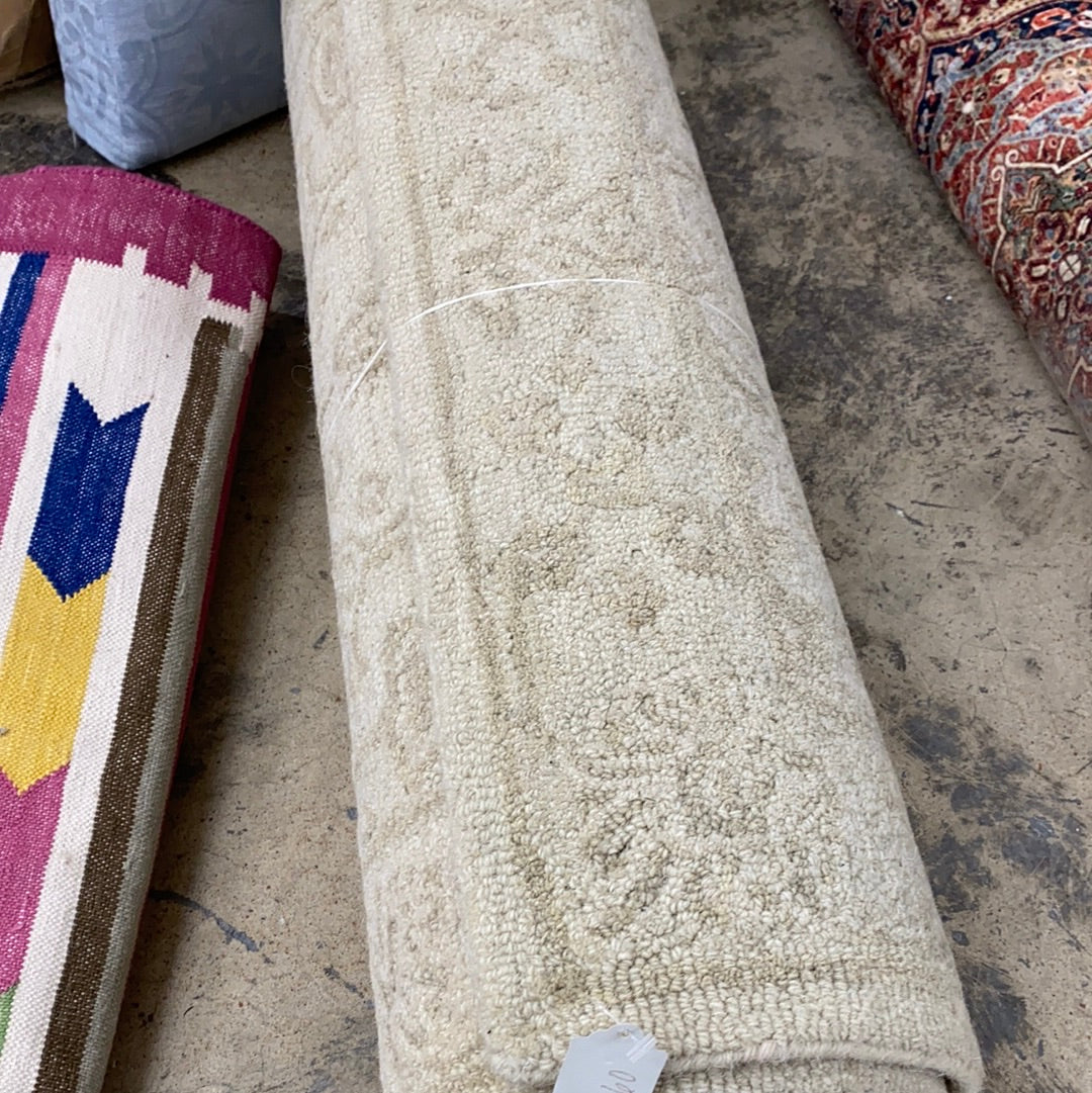 Warm Beige Runner Rug 2’3” x 8’
