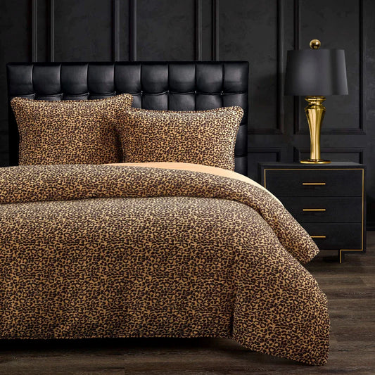 Leopard Print Comforter Set