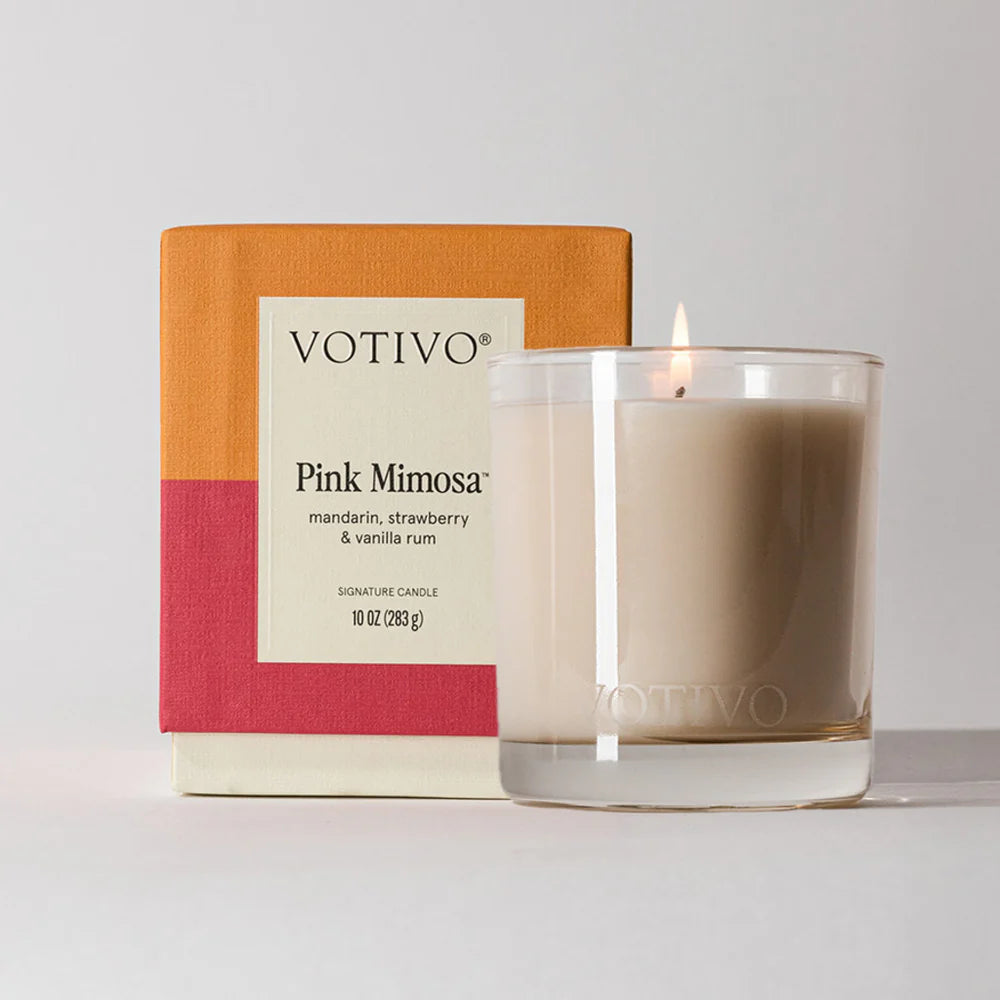 Pink Mimosa Signature Candle