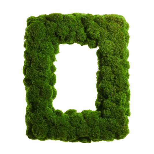 20.5" Rectangle Moss Wreath