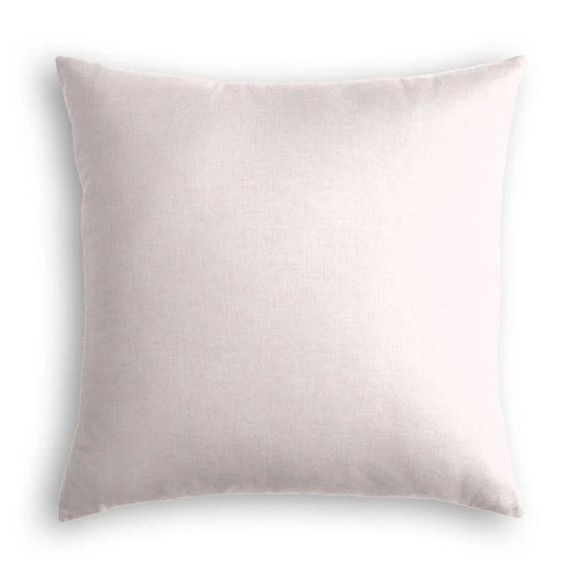 Light Pink Linen Blend Pillow 22"