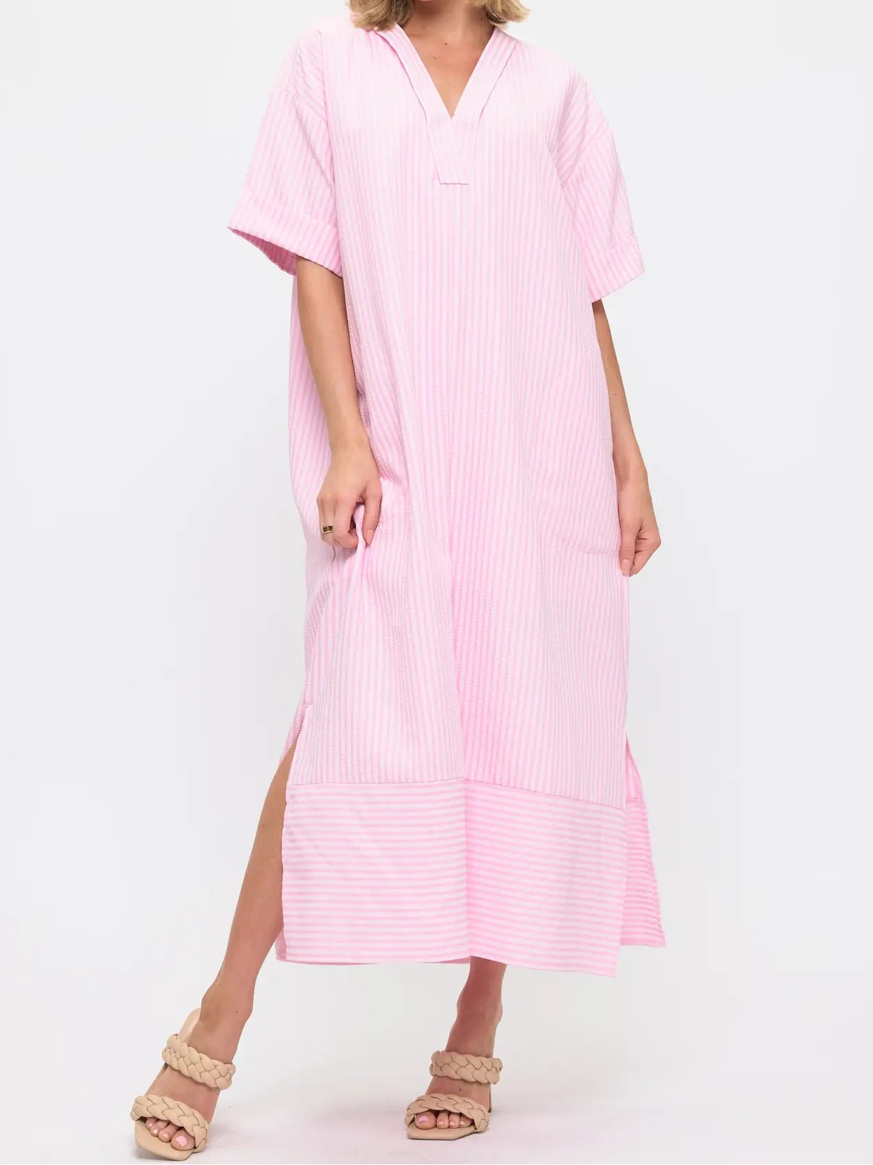 Striped Maxi Dress