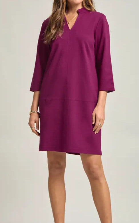 Purple A-Line Dress