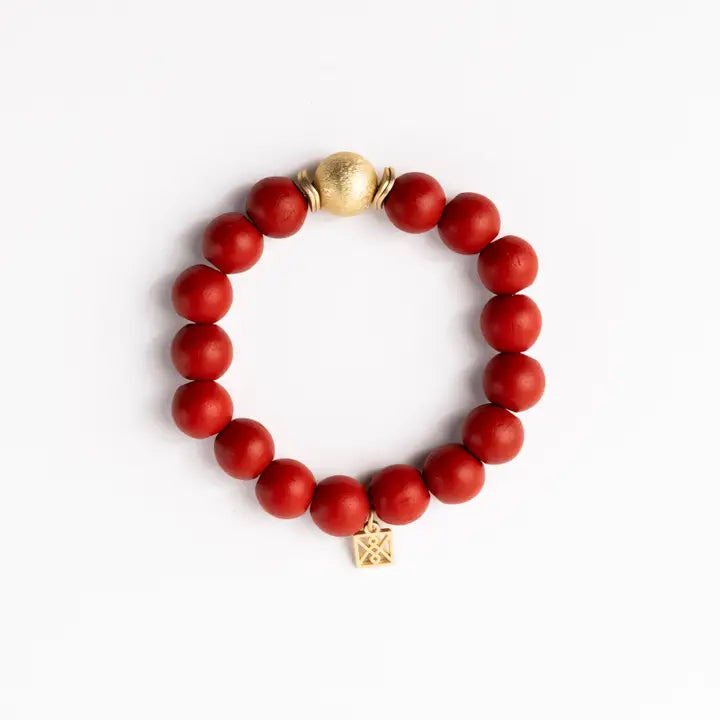 Red Bead Bracelet