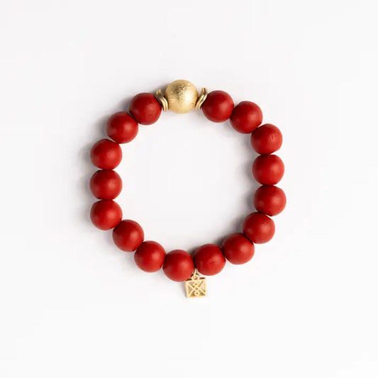 Red Bead Bracelet