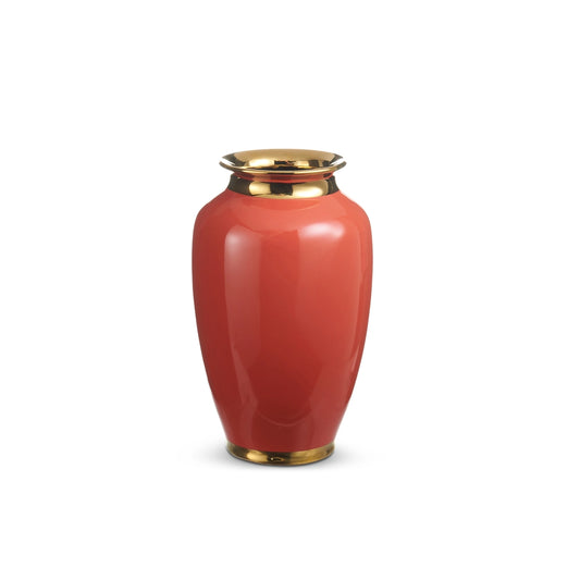 Red & Gold Vase