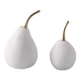 Quartz Resin Pears S/2