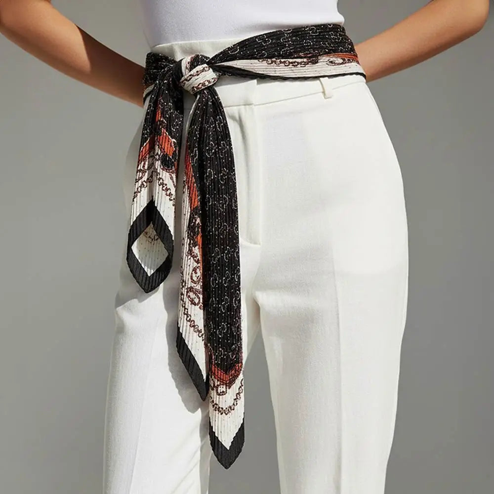 Geometric Rhinestone Scarf
