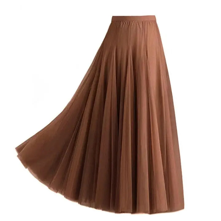Rust Maxi Skirt