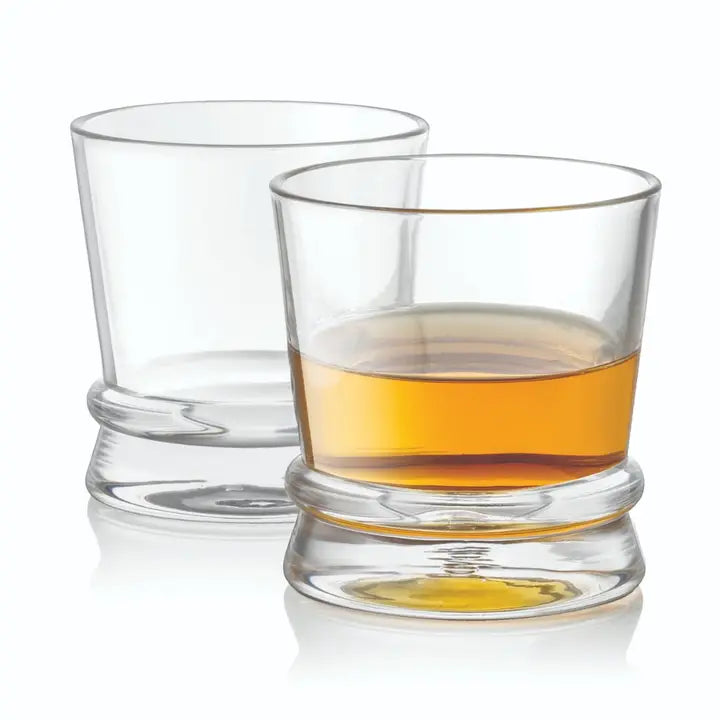 Shatter Resistant Whiskey Glasses S/2