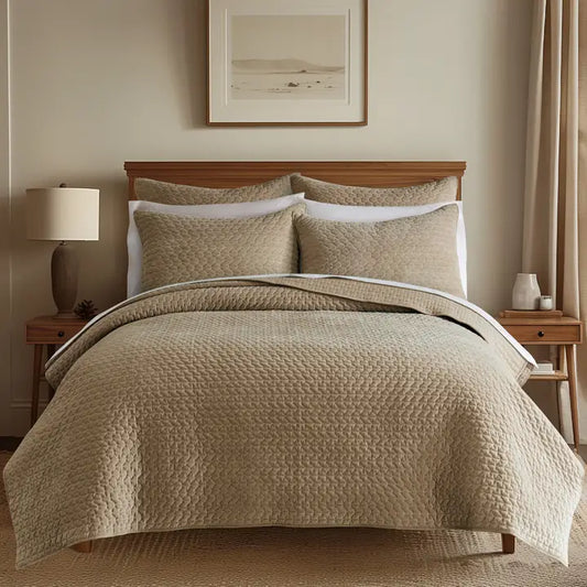 Velvet Cross Stitch Bedding