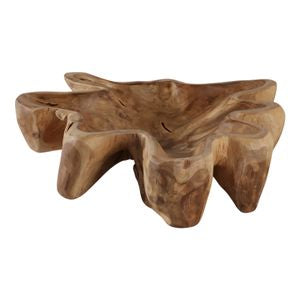 24" Teak Wood Bowl