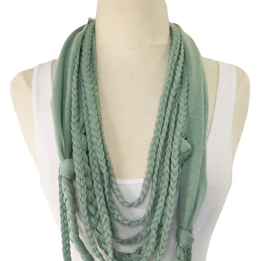 Teal Infinity Scarf