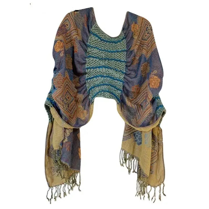 Ruffle Shawl