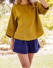 Wide Sleeve Top