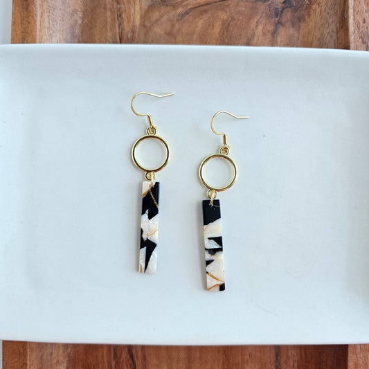 Black Pearl Earrings