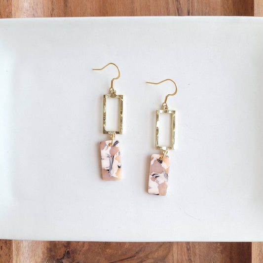 Sand Gold Earrings