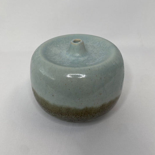 Blue Stoneware Vase