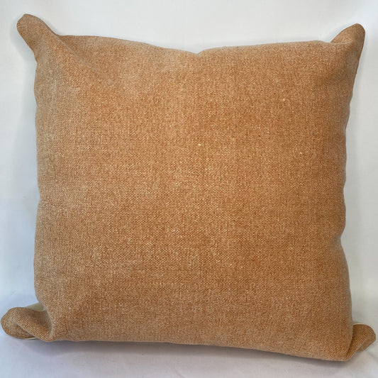 Arly Rum Brown Throw Pillow