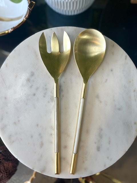 Gold Stainless Steel Servers