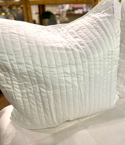 Satin Quilted Euro Pillow Cover