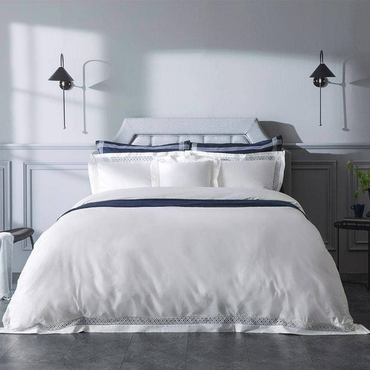 Crown Goose Duvet Set White King