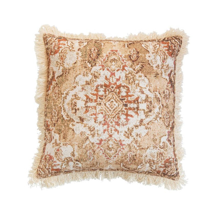 Carolyn Distressed Printed Pillow