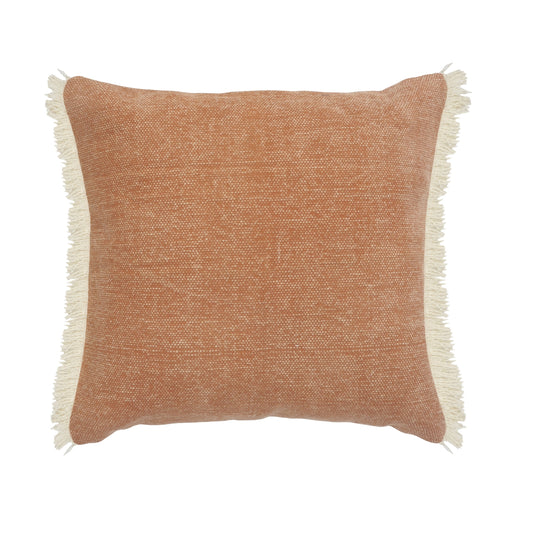 Aubrey Caramel Throw Pillow