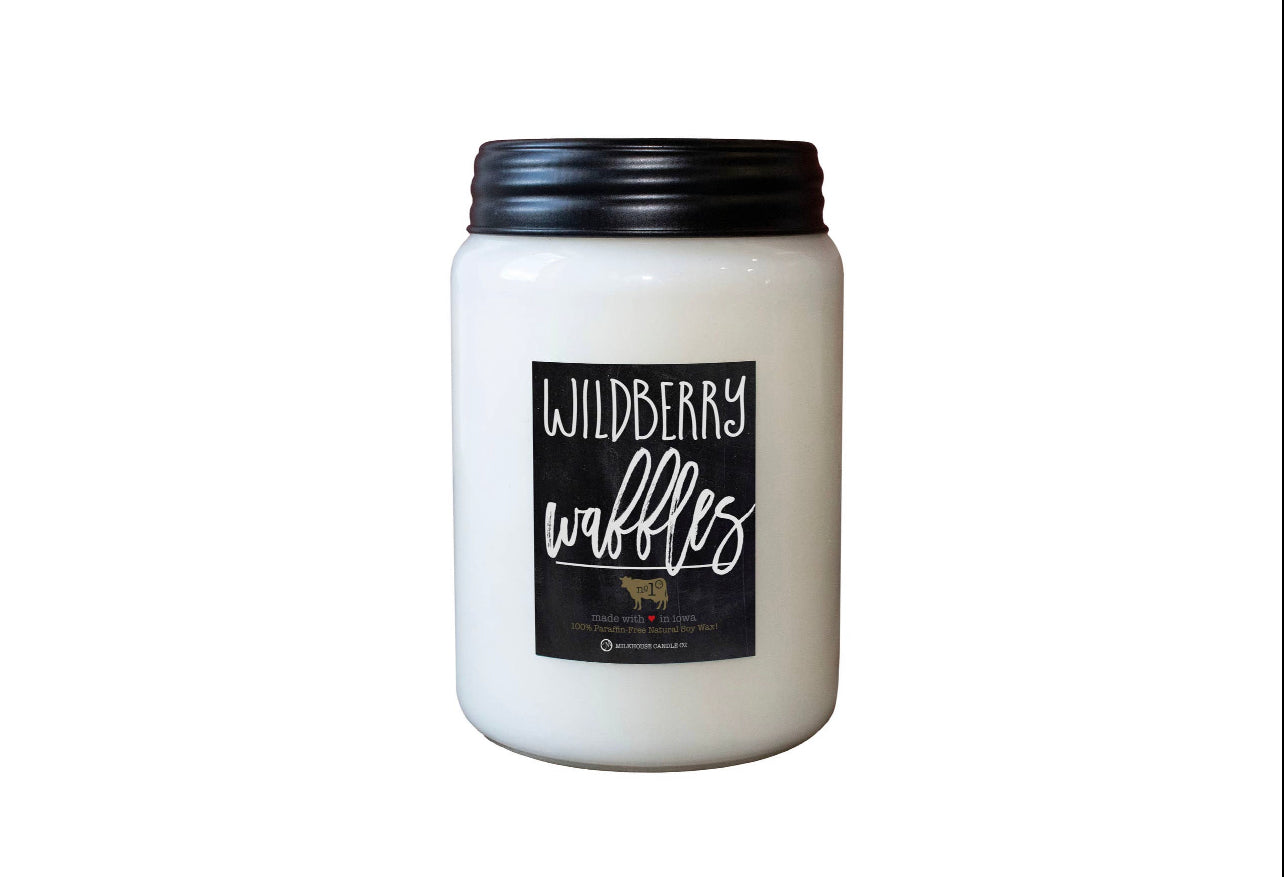 Milkhouse Candle Co Wildberry Waffles