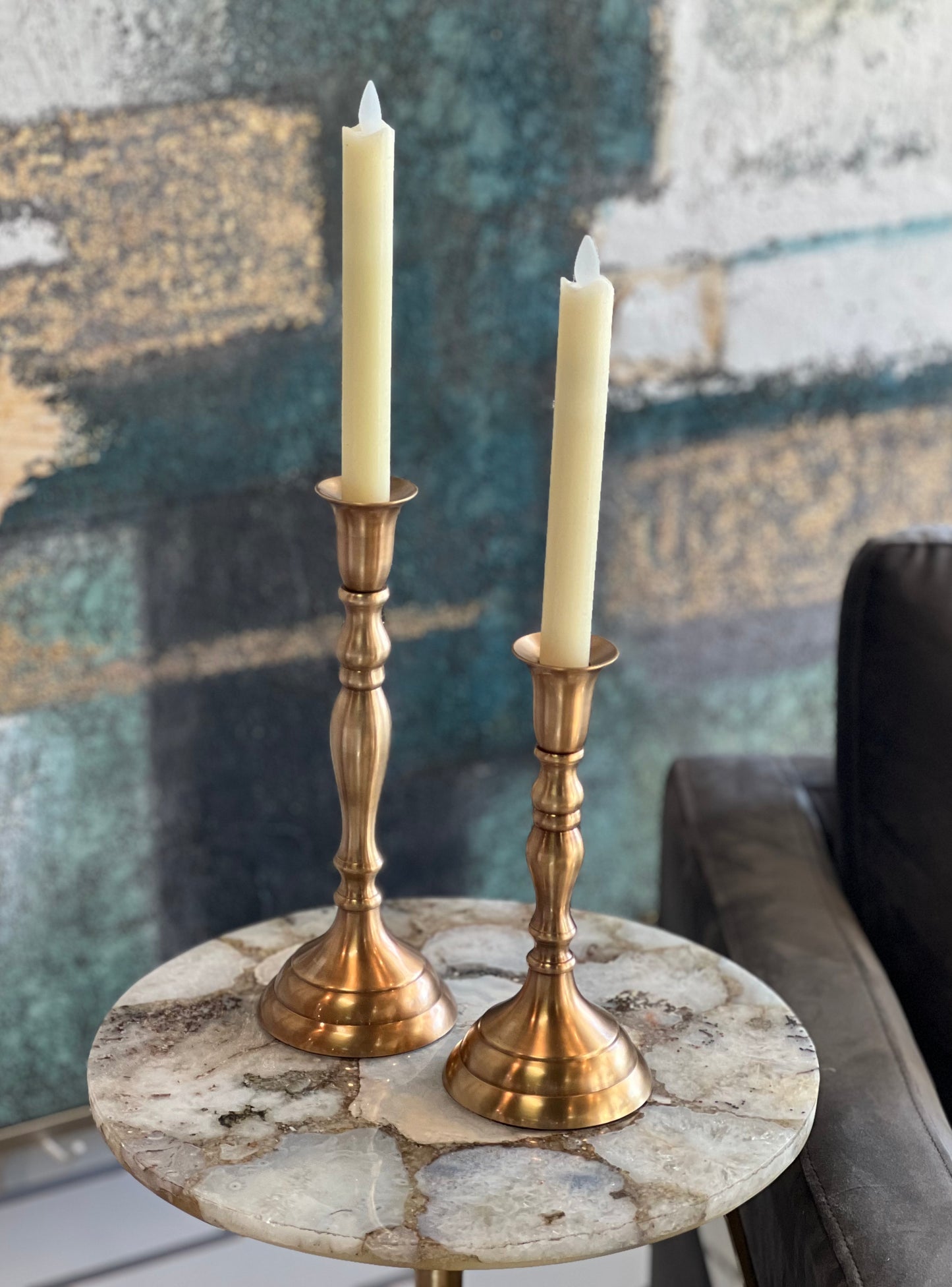 Solid Brass Candlestick