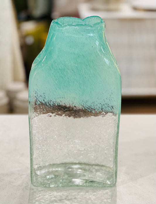 Pistachio Glass Vase