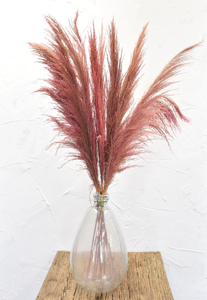 43" Pink Pampas Branch