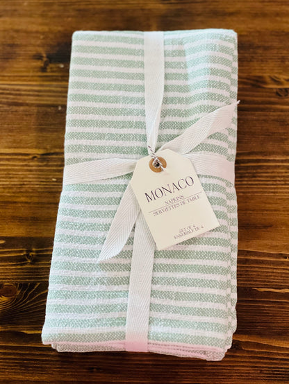 Monaco Cotton Dinner Napkins Set of 4