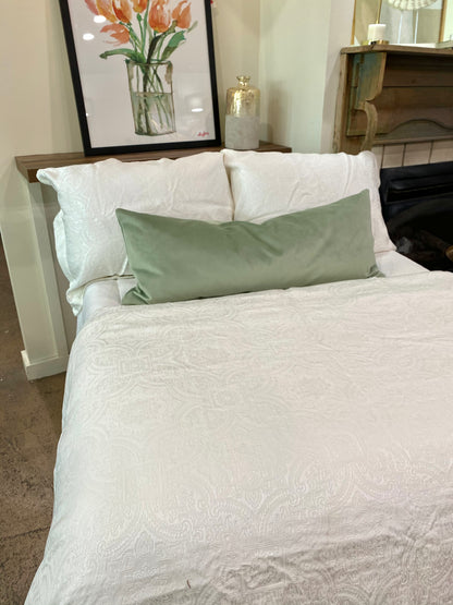 Matelasse Coverlet Set White