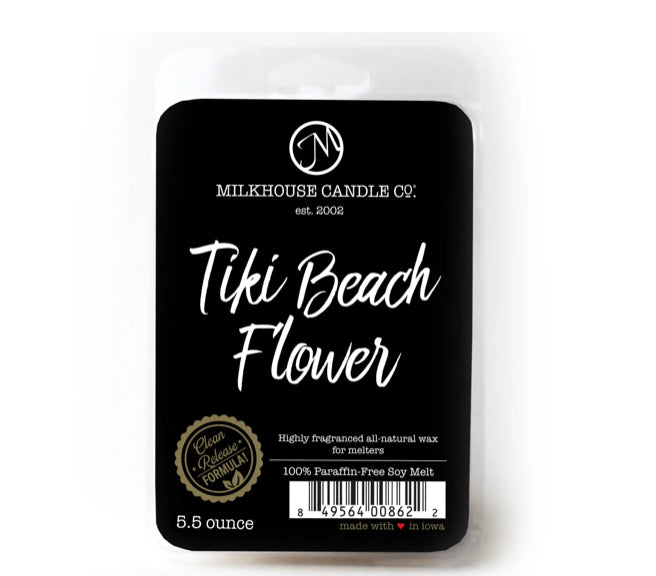 Milkhouse Candle Co. Tiki Beach Flower