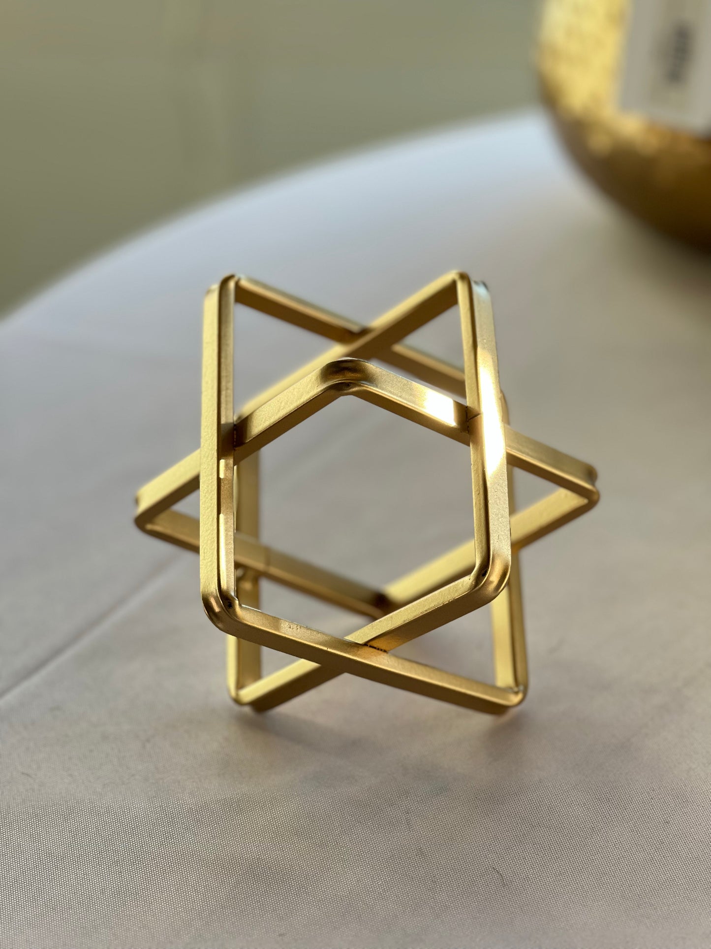 Small Gold Cube Orb