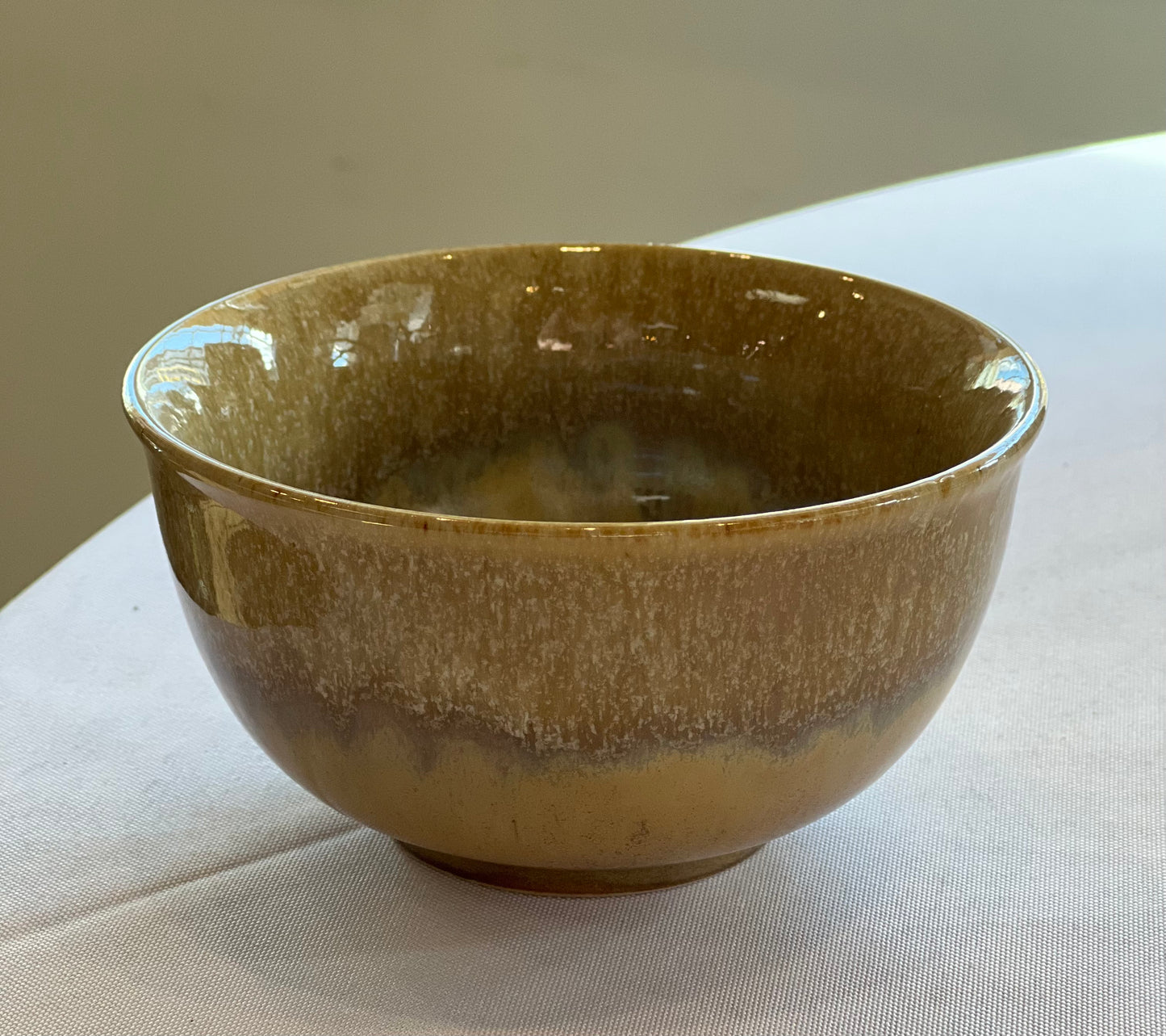 Brown Stoneware Bowl